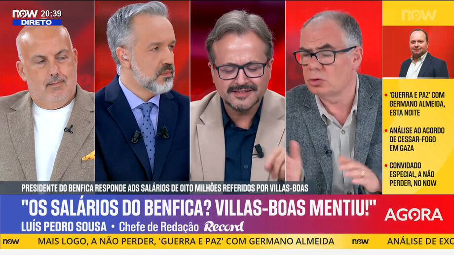 Declarações do chefe de redação de Record no Now