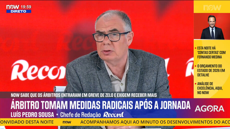 Chefe de redação de Record sobre as declarações do líder do FC Porto, que falou da "coação feita pelos presidentes dos rivais"