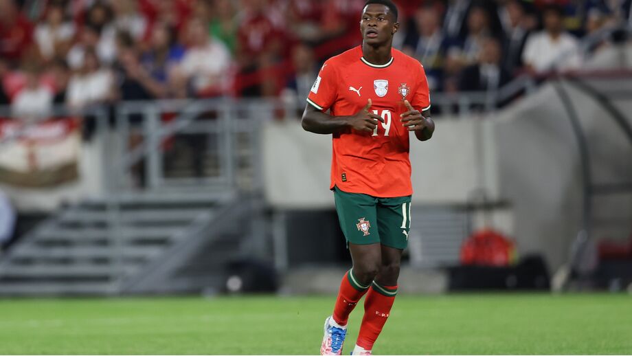 Nuno Mendes ao serviço da Seleção Nacional