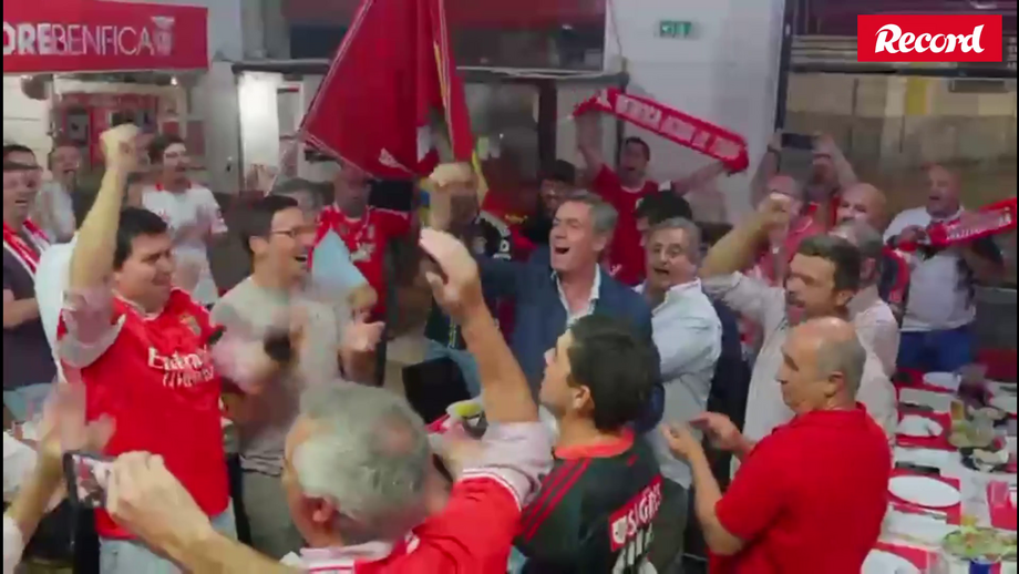 Candidato realizou esta sexta-feira um jantar e sessão de esclarecimento naquela casa benfiquista