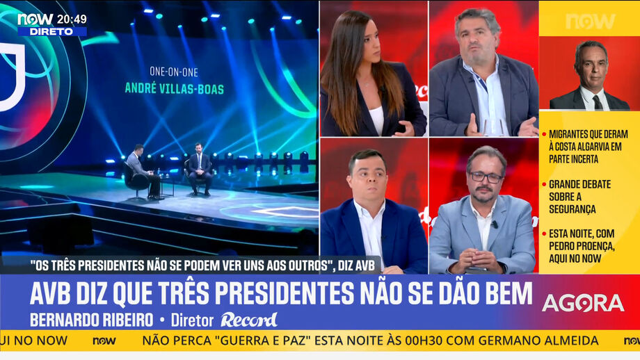 Declarações no Record na Hora