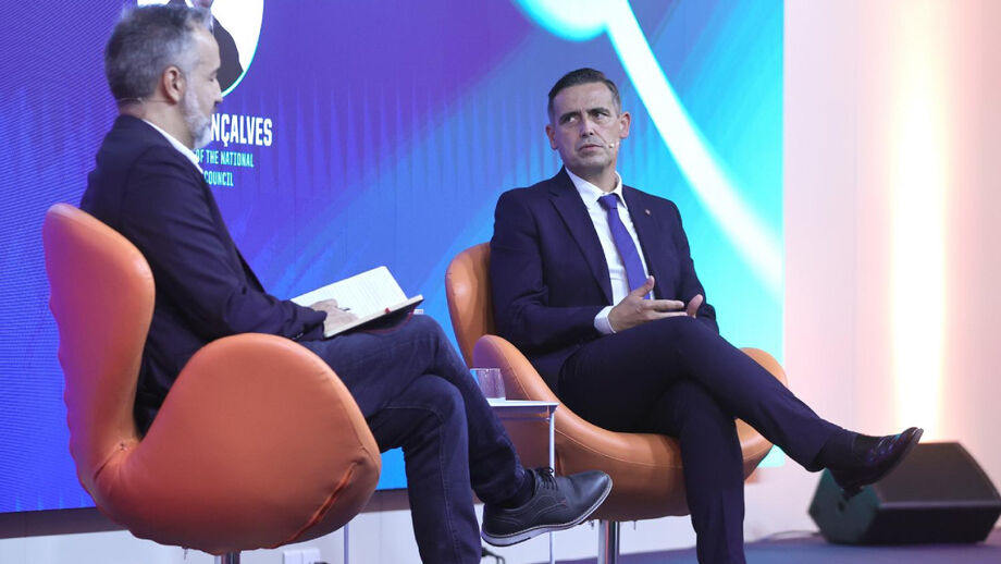 Luciano Gonçalves, presidente do CA da FPF, em entrevista no Portugal Football Summit