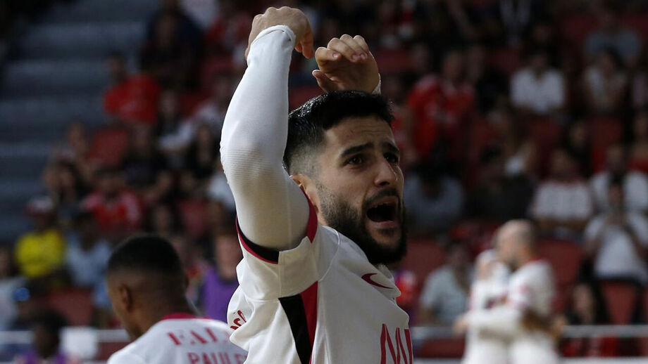 Tomás Paçó marcou um dos golos do Sporting na derrota com o Benfica 
