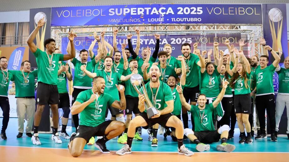 Sporting conquista Supertaça de voleibol em Loulé contra o Benfica