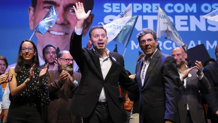 Luís Montenegro e Marco Almeida