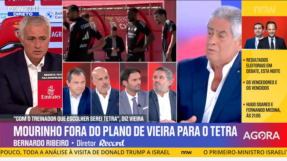 Bernardo Ribeiro, diretor de Record, critica discurso do candidato à presidência do Benfica