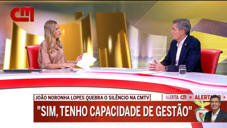 Candidato à presidência do Benfica esclarece tudo