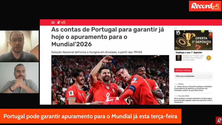 10 Minutos Record: as contas de Portugal, as declarações de Noronha Lopes e a história de Cabo Verde