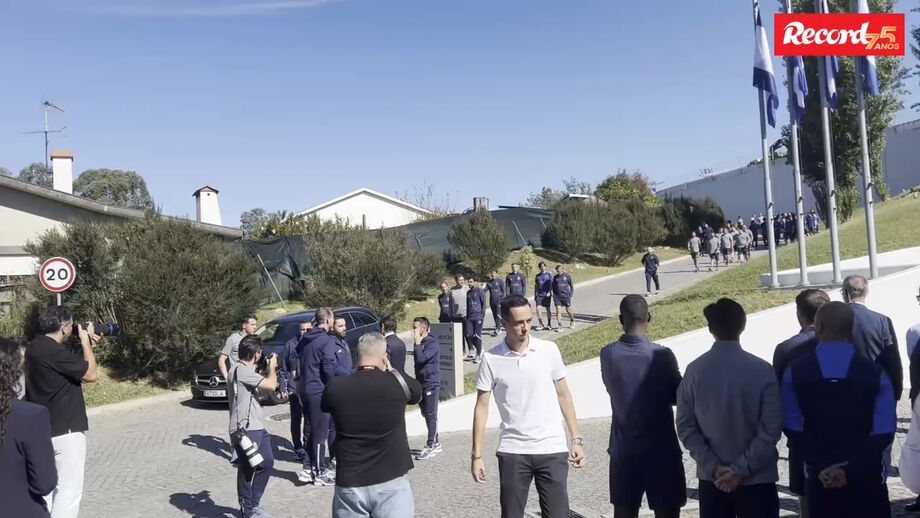 Equipas técnicas do FC Porto no Olival