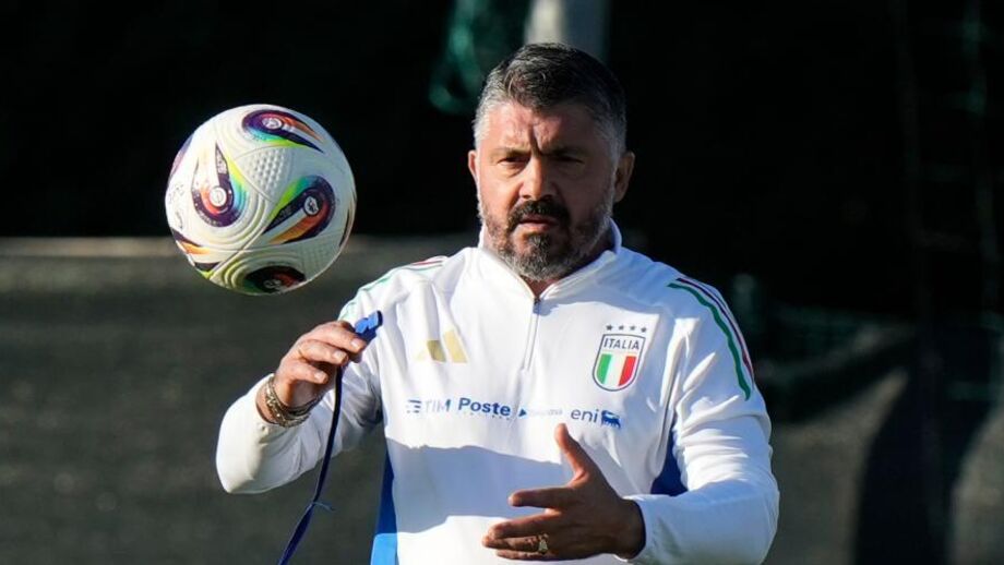 Treinador da Itália durante jogo de apuramento para o Mundial contra Israel