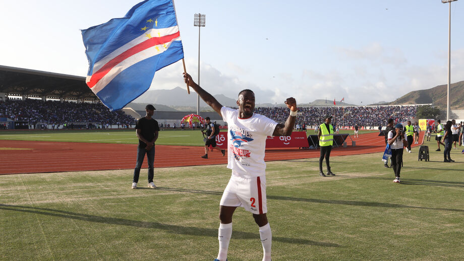Stopira festeja qualificação de Cabo Verde para o Mundial