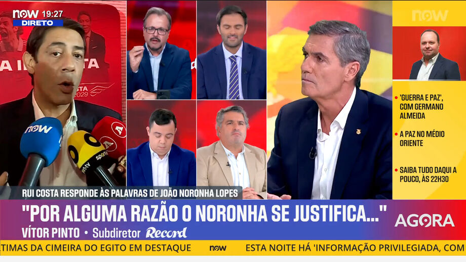 Subdiretor de Record compara campanha eleitoral no Benfica ao processo da saída do avançado do Sporting