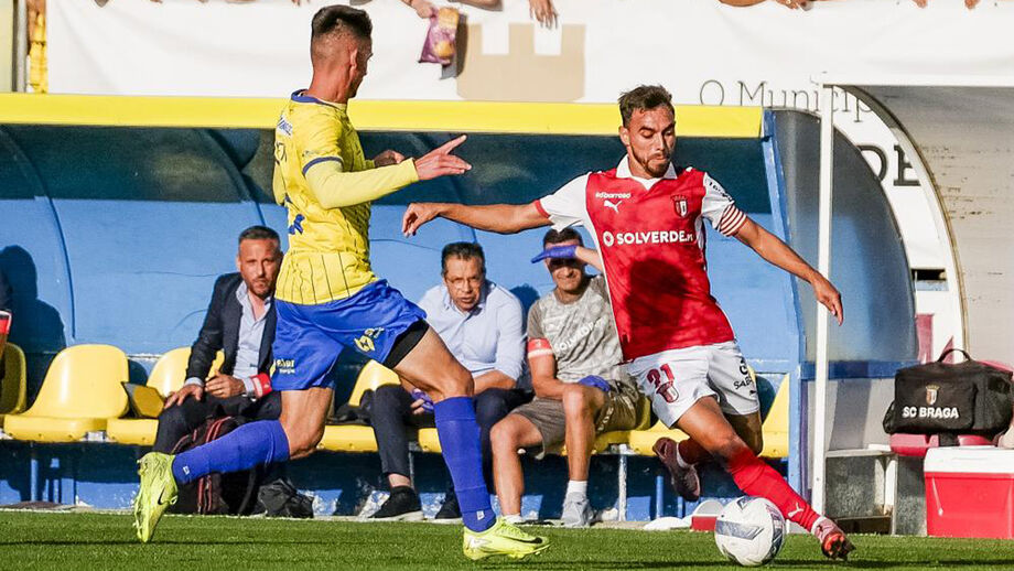 Ricardo Horta apontou o único golo do Sp. Braga frente ao Bragança