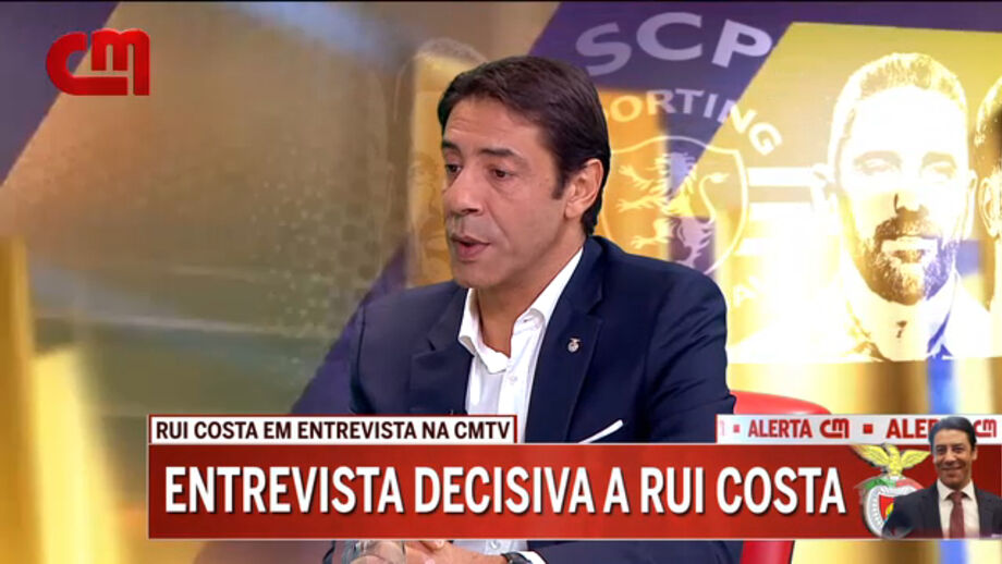 Atual presidente das águias e candidato em entrevista exclusiva na CMTV