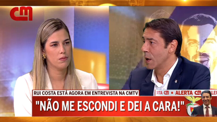 Garantia dada pelo atual presidente das águias e candidato à presidência em entrevista na CMTV