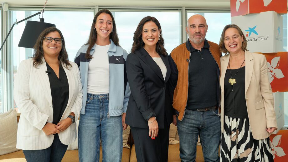 Carolina Correia (2.ª da direita para a esquerda) foi uma das bolseiras na época passada 