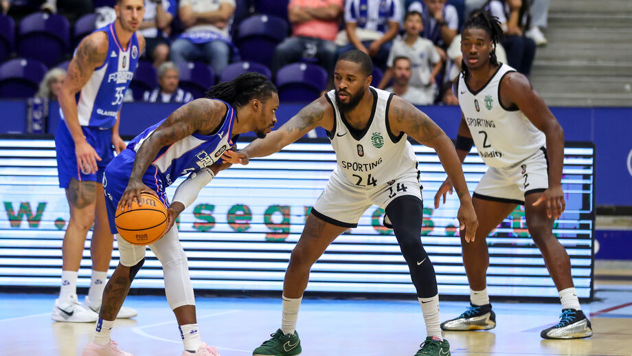 FC Porto e Sporting defrontam-se na FIBA Europe Cup
