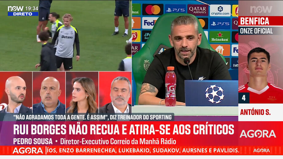 Diretor executivo da Correio da Manhã Rádio analisa momento de forma do Sporting