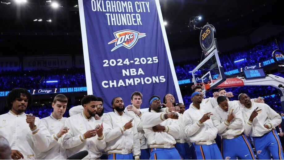 Oklahoma City Thunder conquistaram o título na época passada
