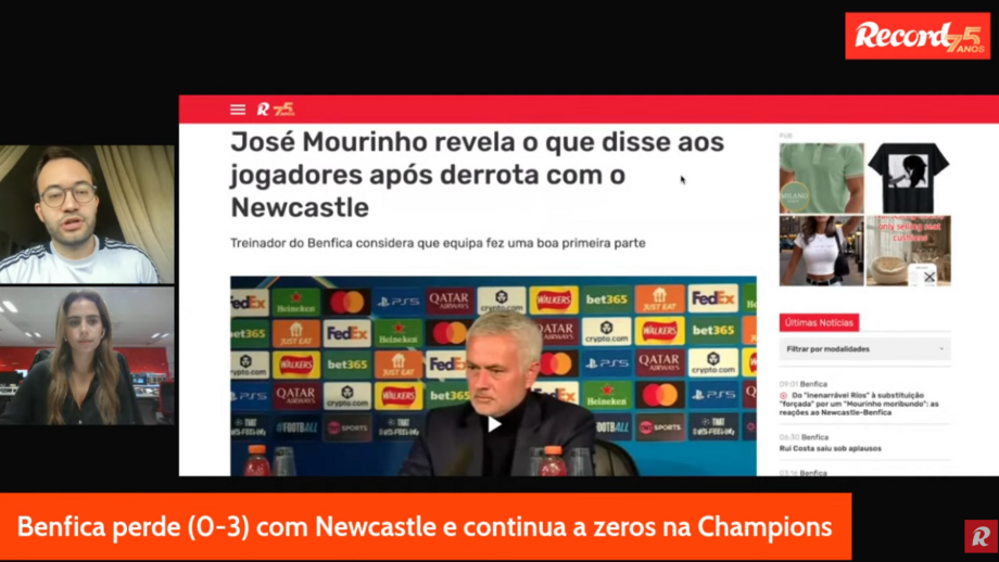 A análise aos temas que marcam a atualidade desportiva desta quarta-feira