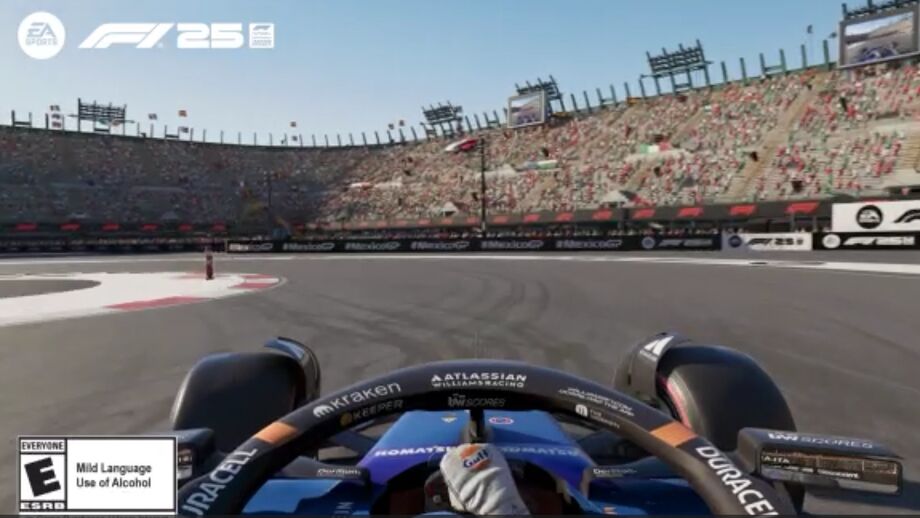 F1 25 leva o jogador ao Autódromo Hermanos Rodríguez, no GP do México