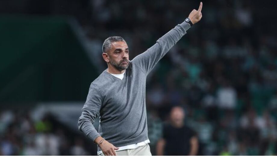 Rui Borges, treinador do Sporting