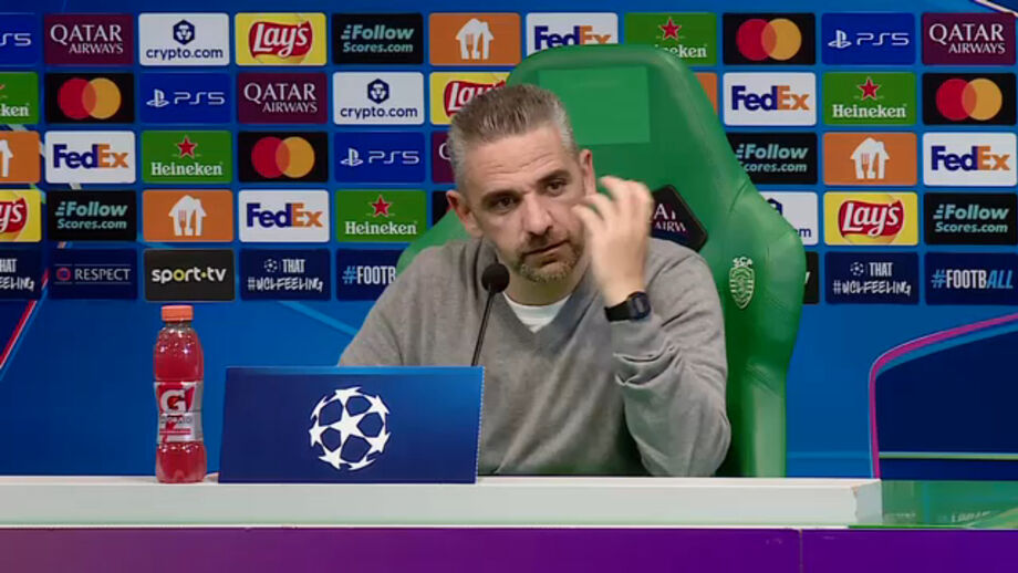 Treinador do Sporting diz que o triunfo frente ao Marselha não serviu de resposta a ninguém