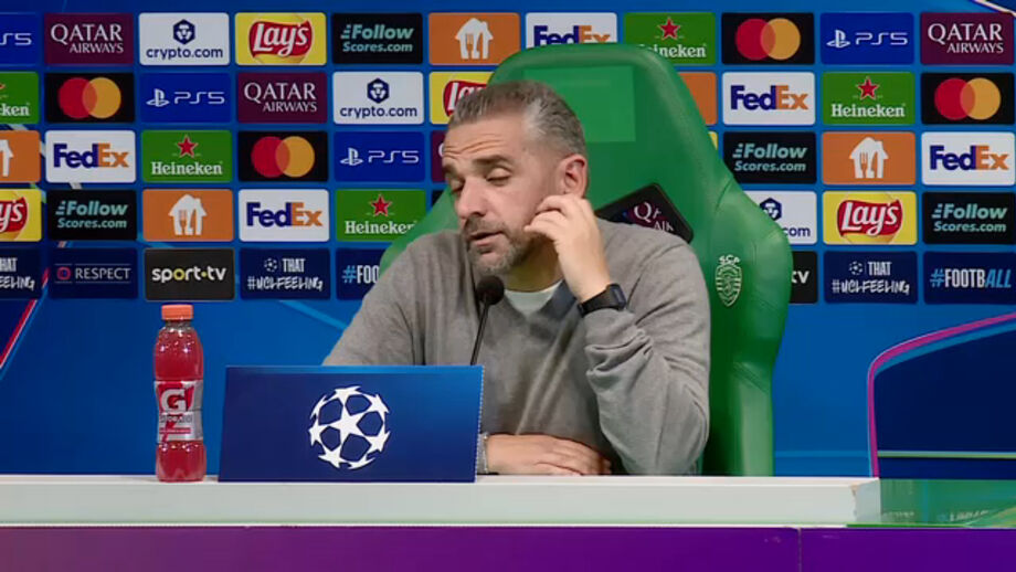 Treinador do Sporting analisa triunfo frente ao Marselha