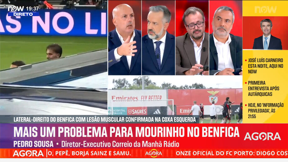 Pedro Sousa aponta talento do Benfica: «Se se chamasse Jose López Sarabia e fosse de La Masia, já estaria a jogar no Barcelona»