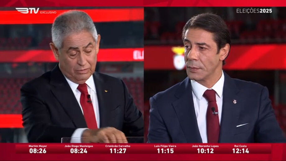 Candidatos abordam questão da venda de jogadores e recordam casos de João Neves e Rúben Dias