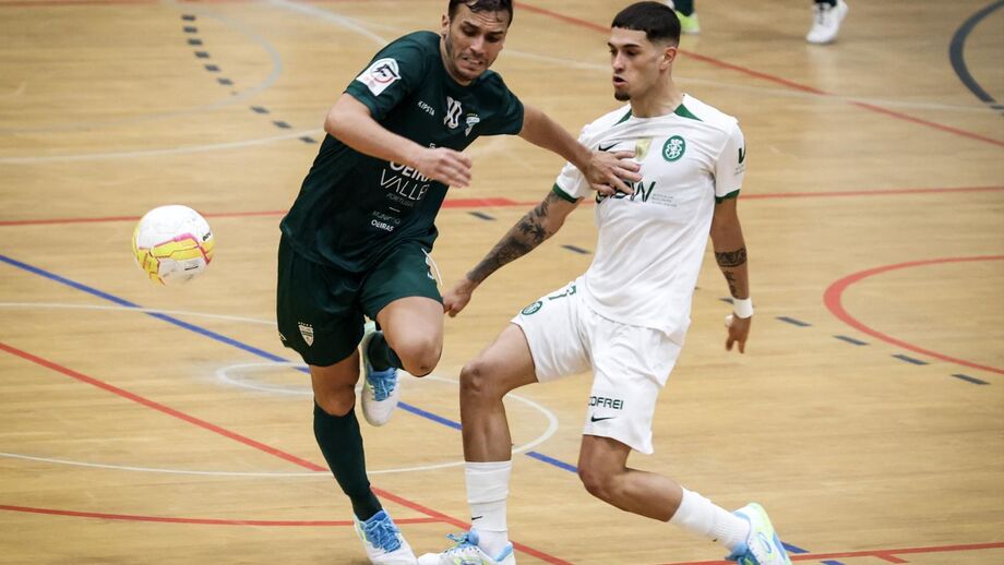 Ruan Silvestre num jogo contra o Sporting na época passada