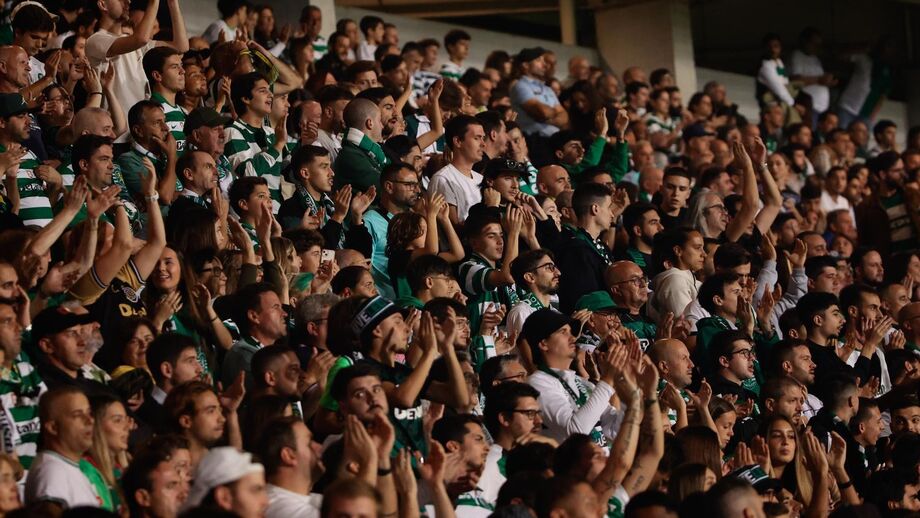 Adeptos do Sporting na Mata Real