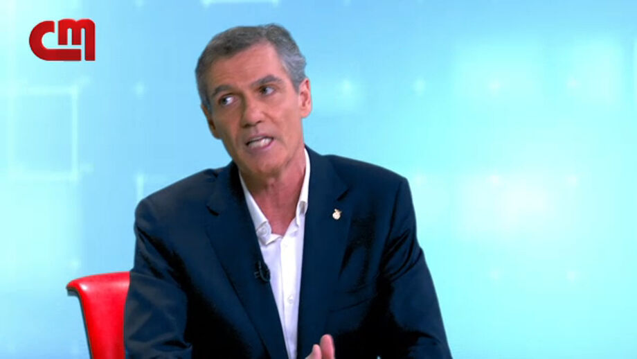 Candidato à presidência do Benfica em entrevista à CMTV