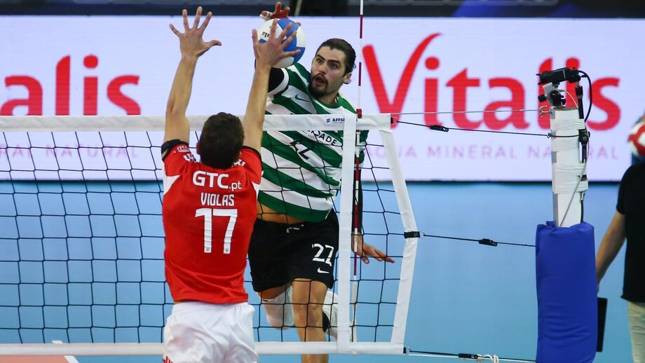 Sporting inicia defesa do título de campeão nacional de voleibol