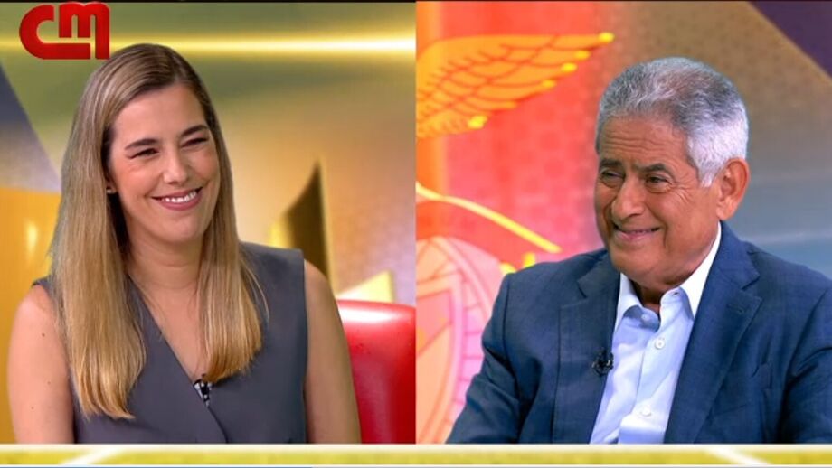 Candidato à presidência do Benfica protagoniza momento na entrevista na CMTV