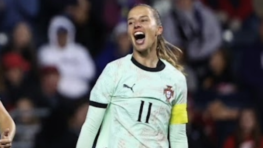 Tatiana Pinto foi capitã da Seleção pela primeira vez