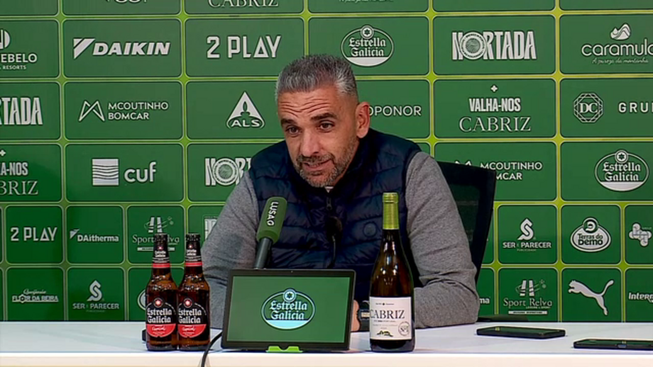 Treinador do Sporting frisou ser "impossível não haver gestão para o jogo de terça-feira"