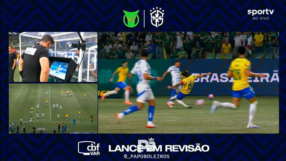 Empate com o Palmeiras (0-0), de Abel Ferreira, ficou marcado por alguns lances polémicos de arbitragem. Este dá que falar...