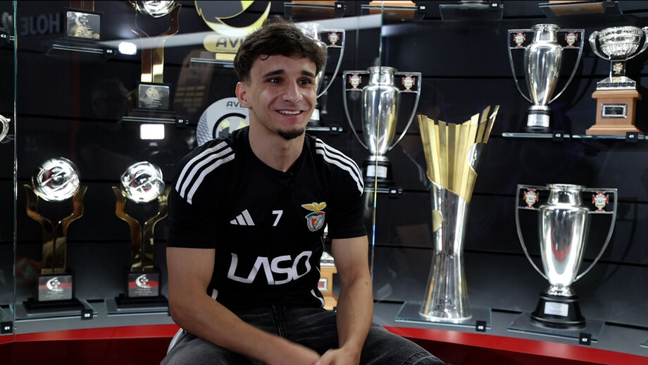 Jogador de futsal do Benfica em entrevista a Record 