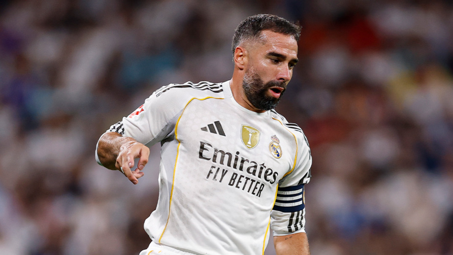 Dani Carvajal, capitão do Real Madrid