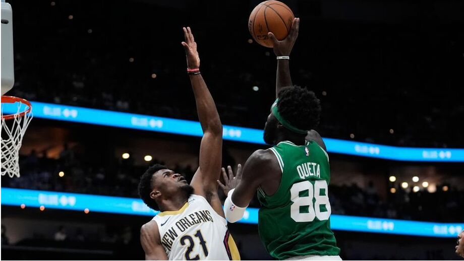 Neemias Queta joga nos Boston Celtics da NBA