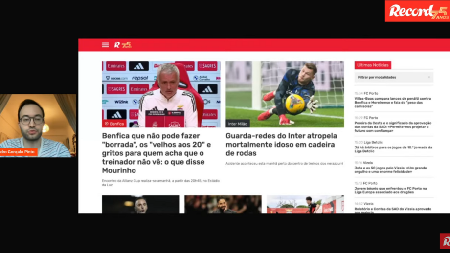 A análise aos temas que marcam a atualidade desportiva esta terça-feira