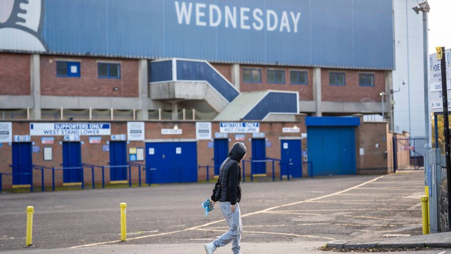 Adeptos do Sheffield Wednesday estão tristes com a situação do clube