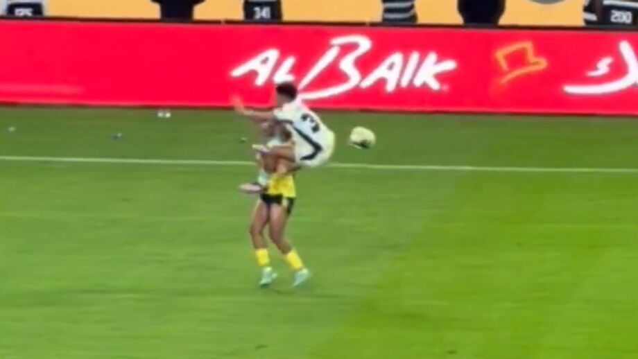 Aos 50 minutos do jogo da Taça do Rei saudita