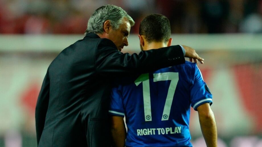 Mourinho recorda passado com Hazard