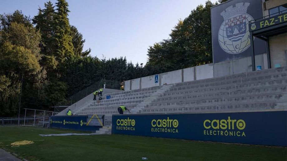 Estádio Municipal de Arouca alvo de obras de correção de anomalias
