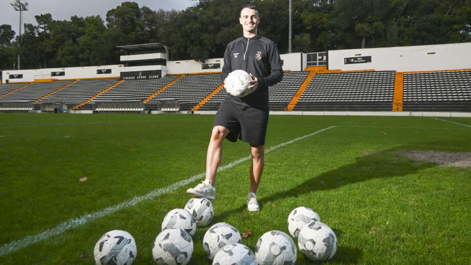 Miguel Velosa, avançado do Caldas