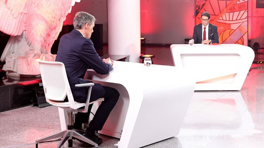 Chefe de redação de Record comenta a prestação dos dois candidatos à presidência do Benfica