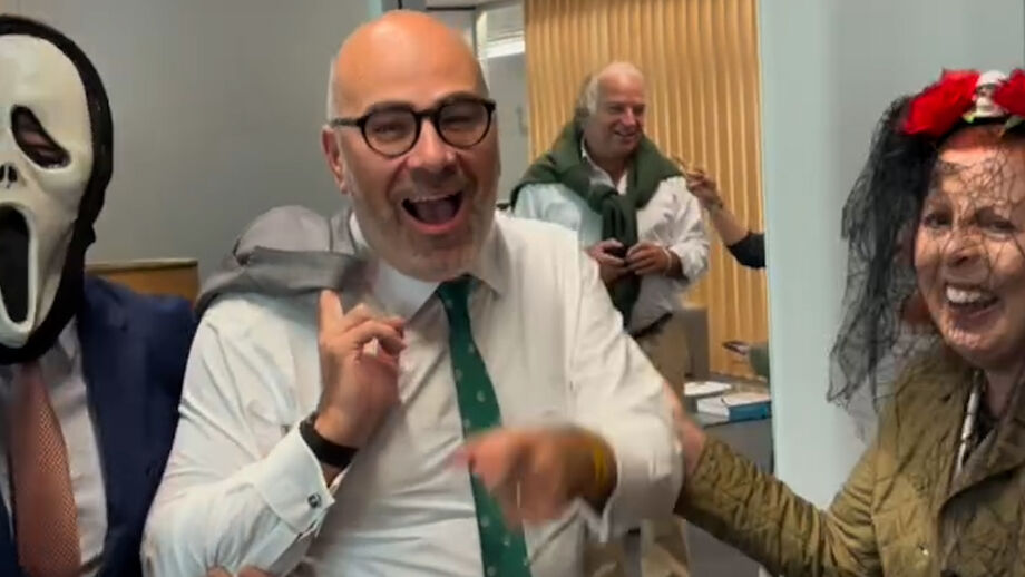 Ação serviu para assinalar o Dia das Bruxas