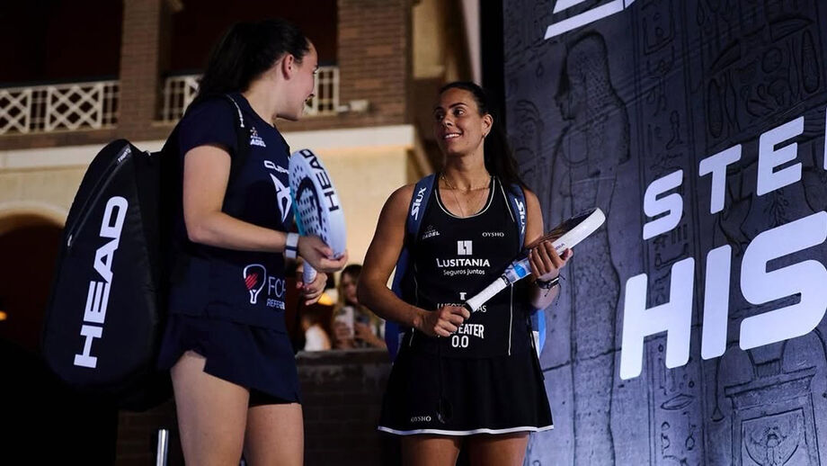 Sofia Araújo cai nas meias-finais do Premier Padel New Giza P2